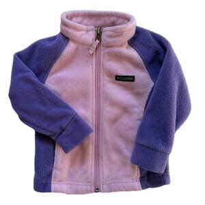 3/$15 | Columbia Lavender and Lilac Fleece Jacket